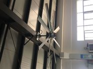 AIPUKEJI Brushless Ceiling Fan 3.8m / 13 ft Ukuran Besar Warna Silver Dengan Pisau Logam