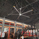 Industrial Ceiling Fan BLDC Volume Tinggi Kecepatan Rendah Ukuran Besar Ceiling Fan