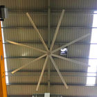18ft Volume Tinggi Ceiling Fans / Industrial Giant Ceiling Fan Kecepatan Rendah