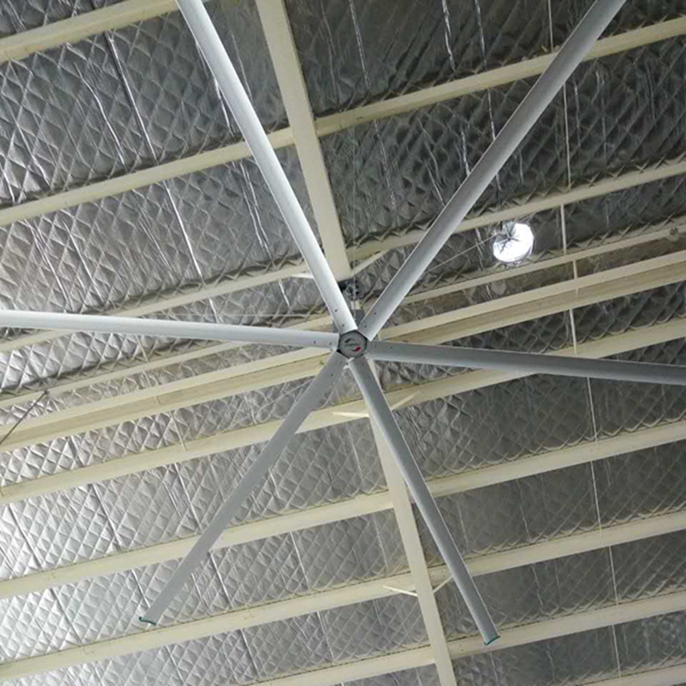 11ft 1000mm Ceiling Fan / 3.4m 6 Blade Ceiling Fan Untuk Bengkel Industri