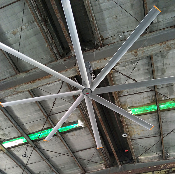 Aipu Large Ceiling Fan Modern, 8 Blade Ceiling Fan Dengan Paduan Aluminium Blades